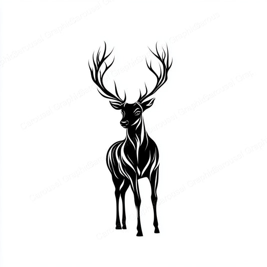 Deer Vector Graphic preview
