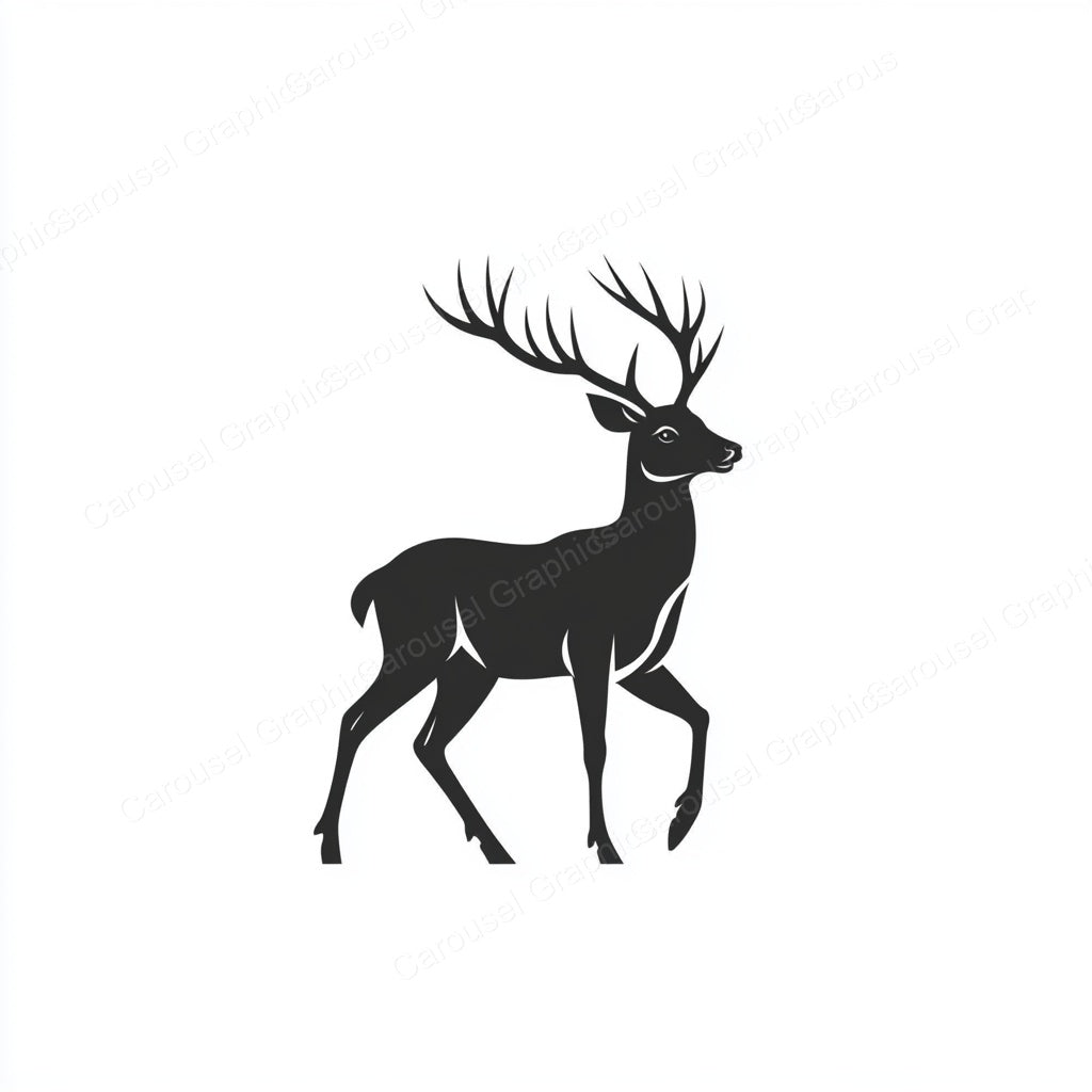Deer Vector Graphic preview