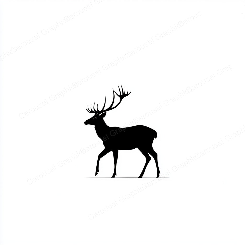 Deer Vector Graphic preview