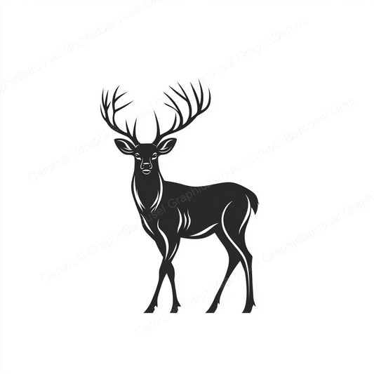 Deer Vector Graphic preview