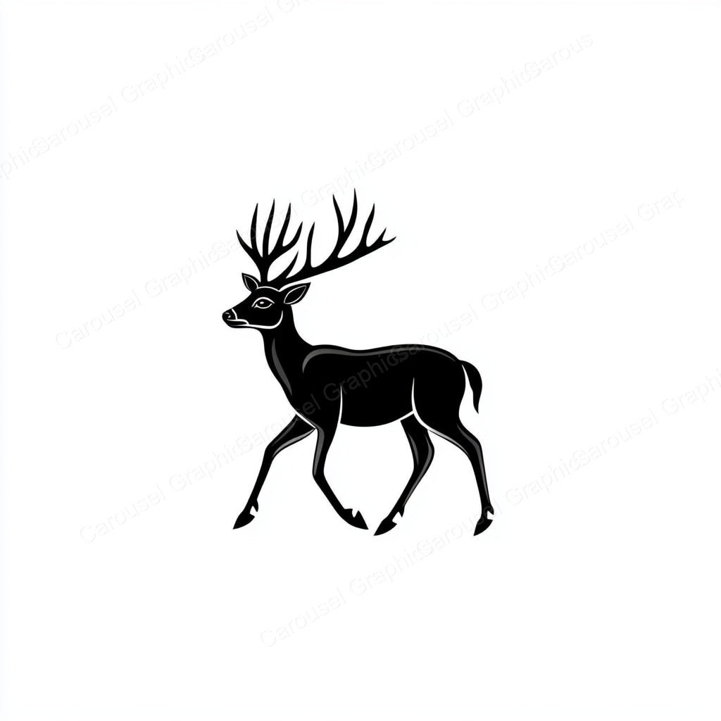 Deer Vector Graphic preview