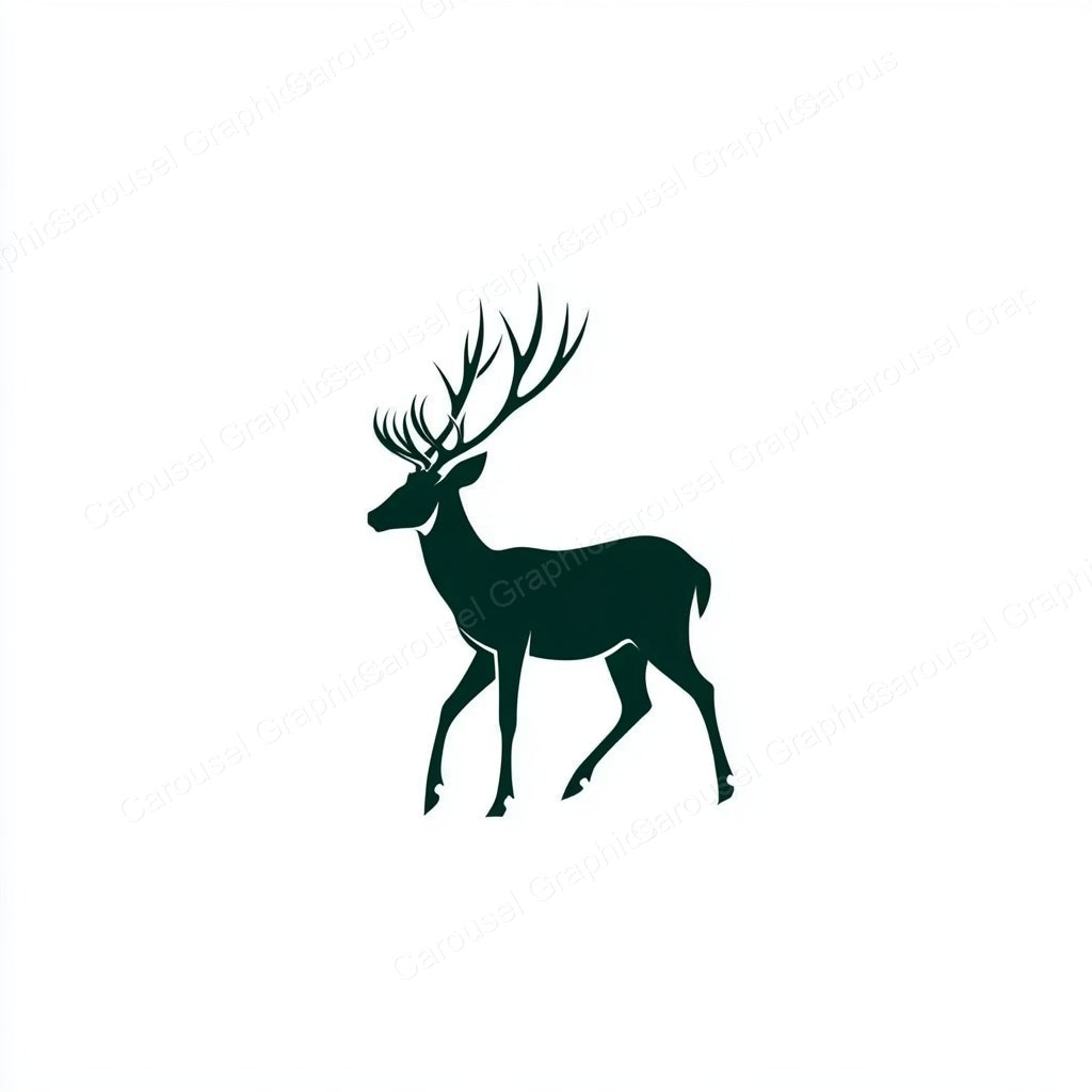 Deer Vector Graphic preview