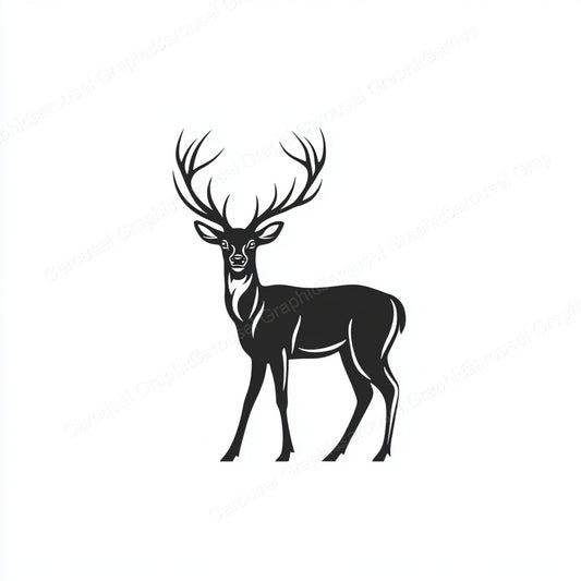Deer Vector Graphic preview