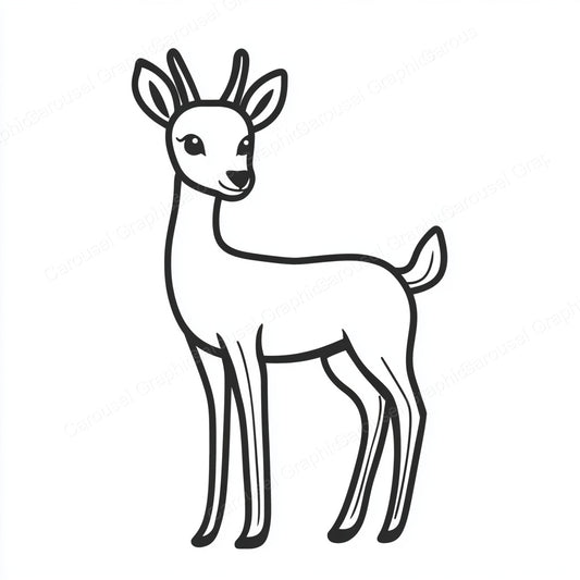 Deer Vector Graphic preview