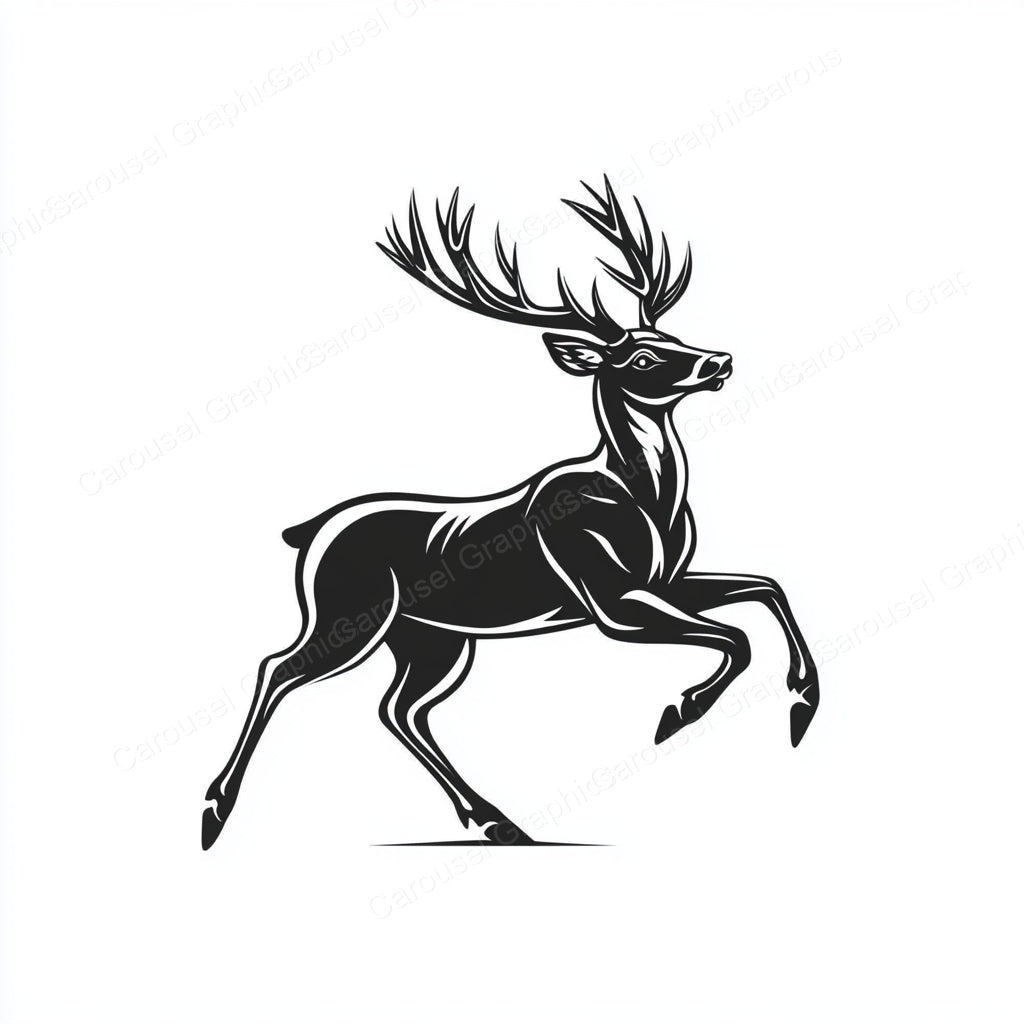 Deer Vector Graphic preview