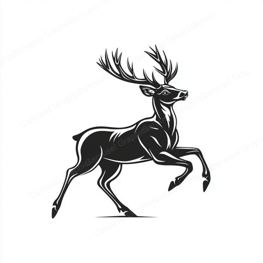 Deer Vector Graphic preview