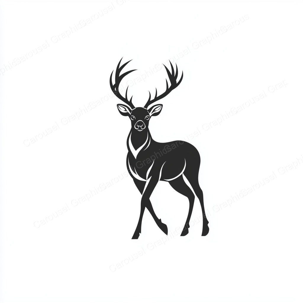 Deer Vector Graphic preview