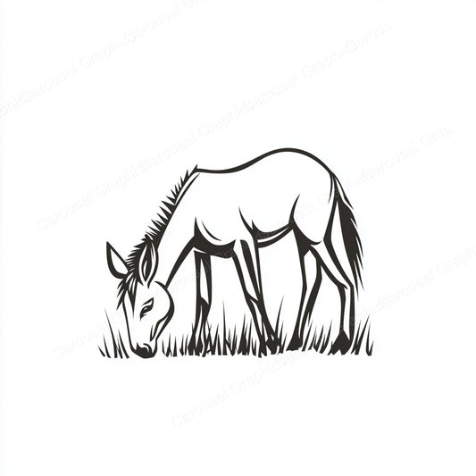 Donkey Vector Graphic preview