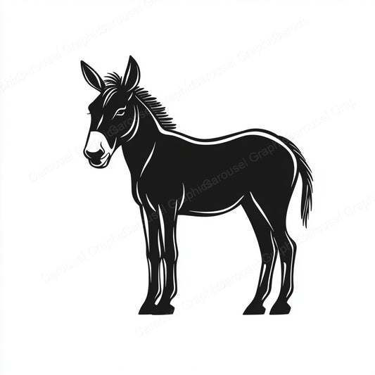 Donkey Vector Graphic preview