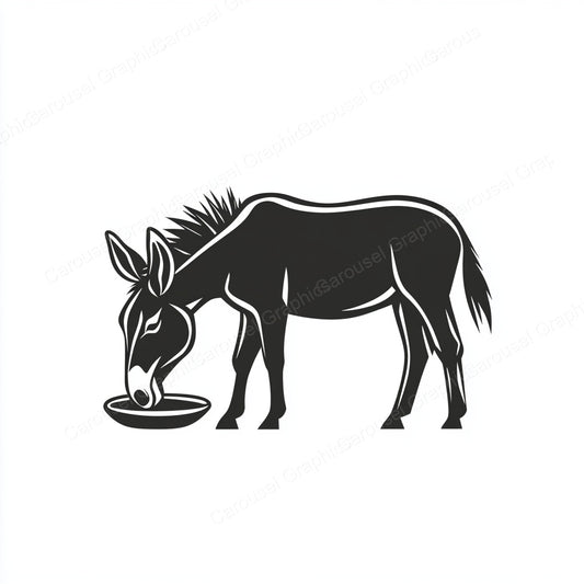 Donkey Vector Graphic preview