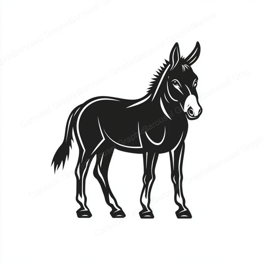 Donkey Vector Graphic preview