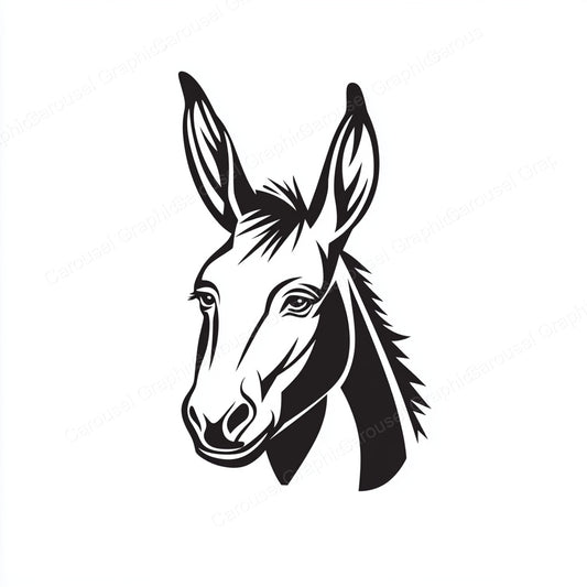 Donkey Vector Graphic preview