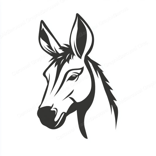 Donkey Vector Graphic preview