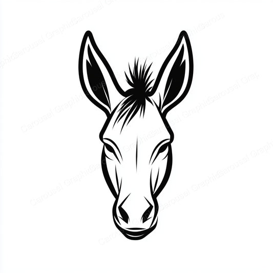 Donkey Vector Graphic preview