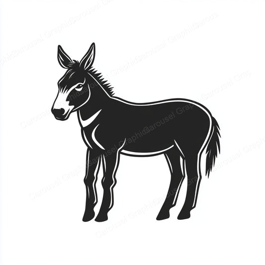 Donkey Vector Graphic preview