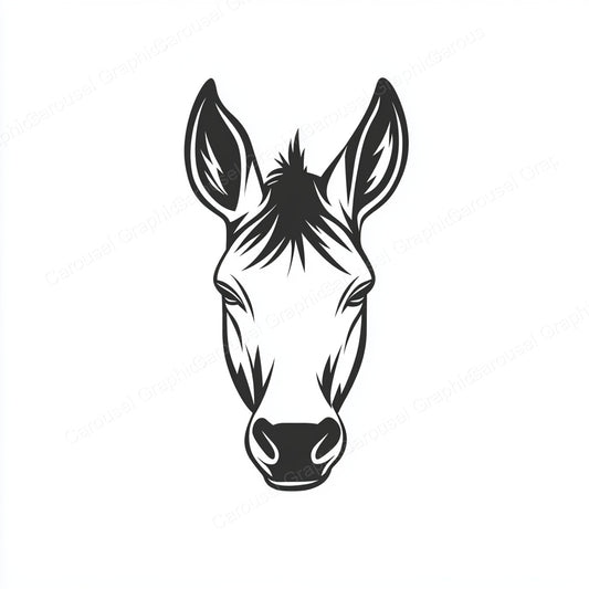 Donkey Vector Graphic preview