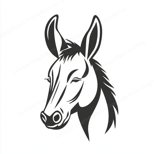 Donkey Vector Graphic preview