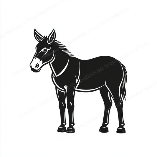Donkey Vector Graphic preview