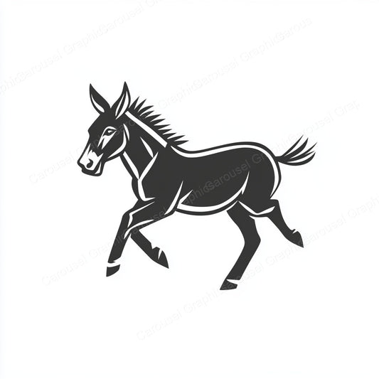 Donkey Vector Graphic preview
