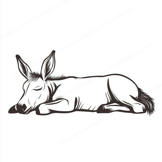 Donkey Vector Graphic preview