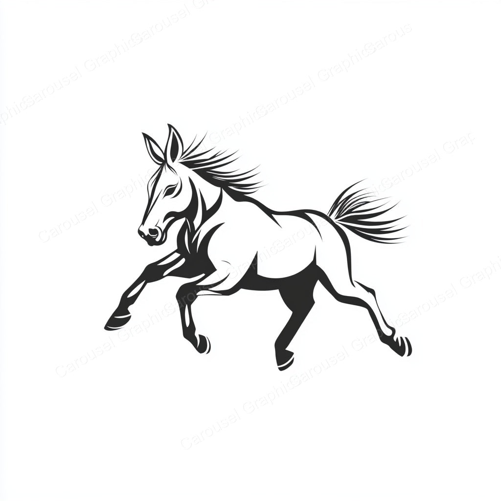 Donkey Vector Graphic preview