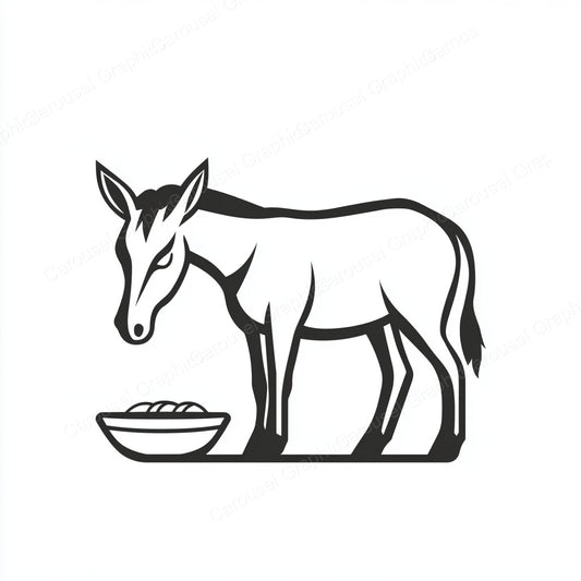 Donkey Vector Graphic preview