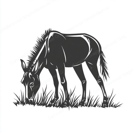 Donkey Vector Graphic preview