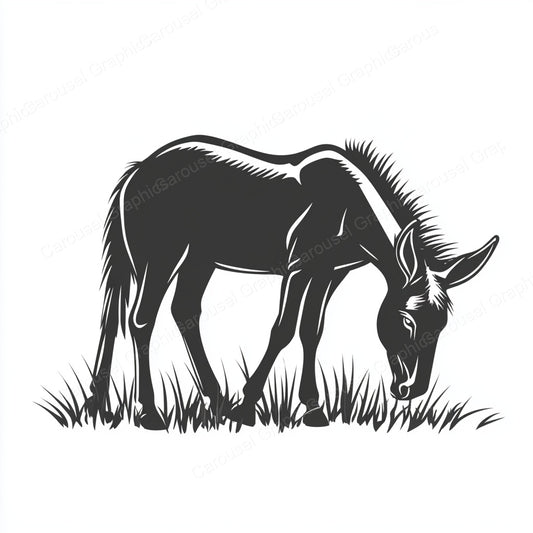 Donkey Vector Graphic preview