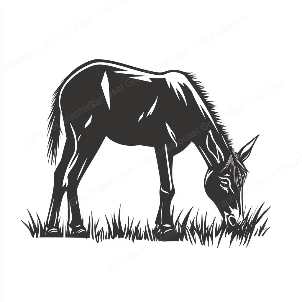 Donkey Vector Graphic preview
