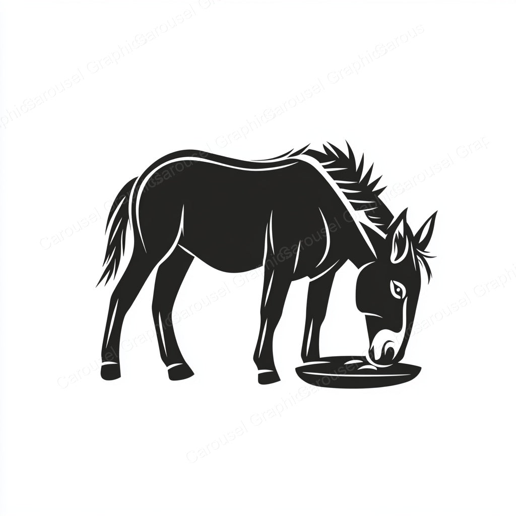 Donkey Vector Graphic preview