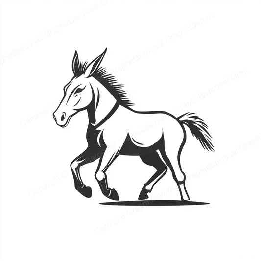 Donkey Vector Graphic preview