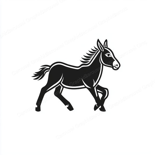 Donkey Vector Graphic preview
