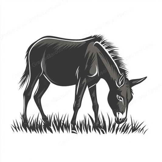 Donkey Vector Graphic preview