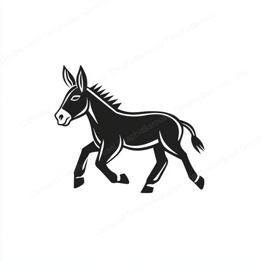 Donkey Vector Graphic preview