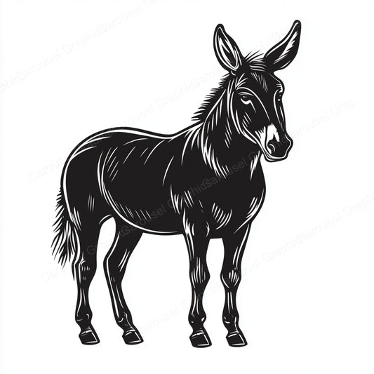 Donkey Vector Graphic preview