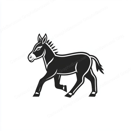 Donkey Vector Graphic preview