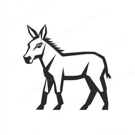 Donkey Vector Graphic preview