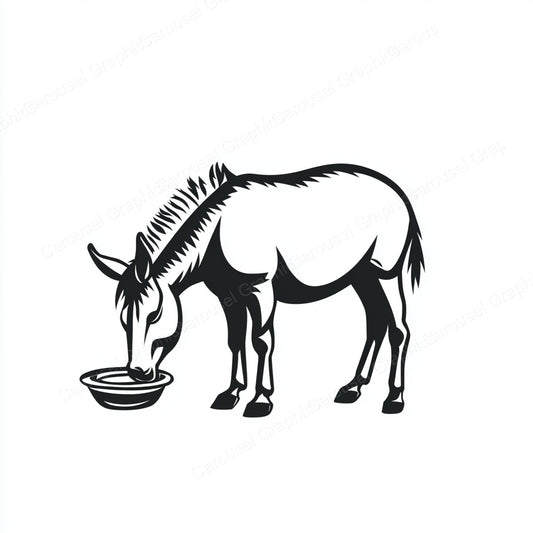 Donkey Vector Graphic preview