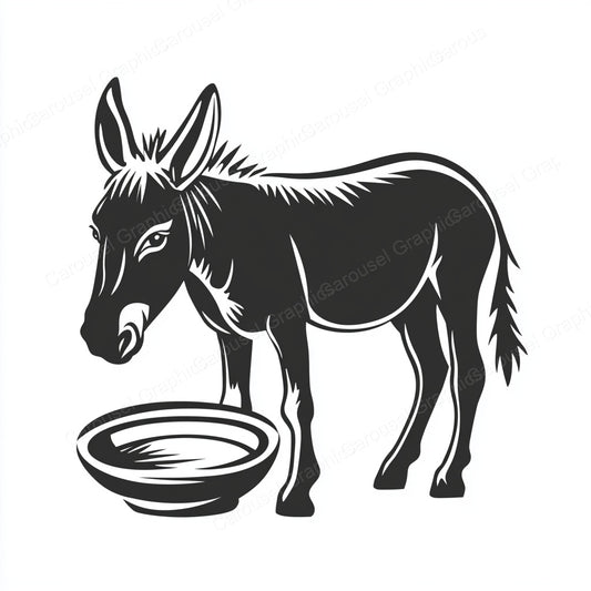 Donkey Vector Graphic preview