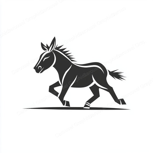 Donkey Vector Graphic preview
