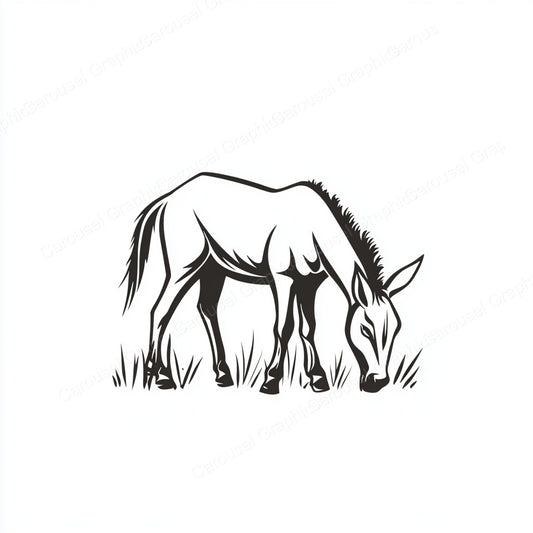 Donkey Vector Graphic preview