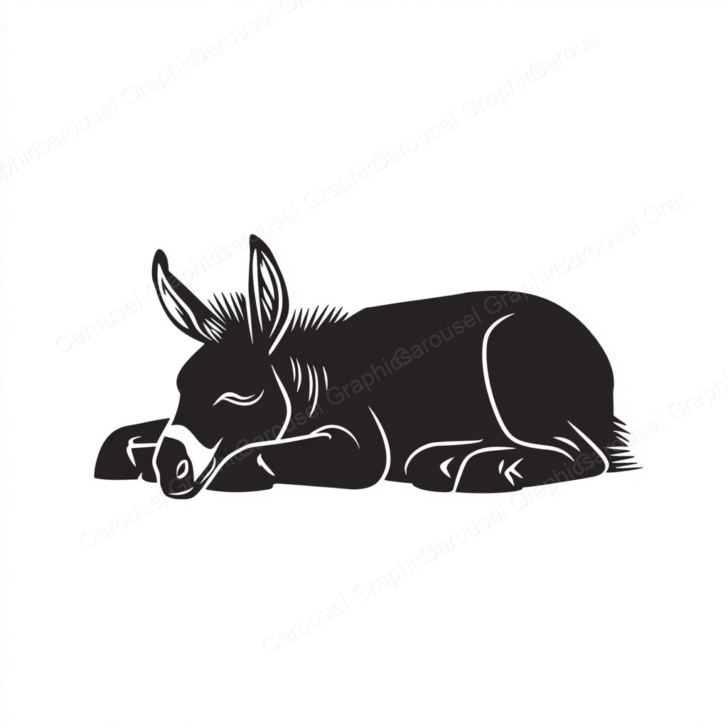 Donkey Vector Graphic preview