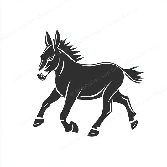 Donkey Vector Graphic preview