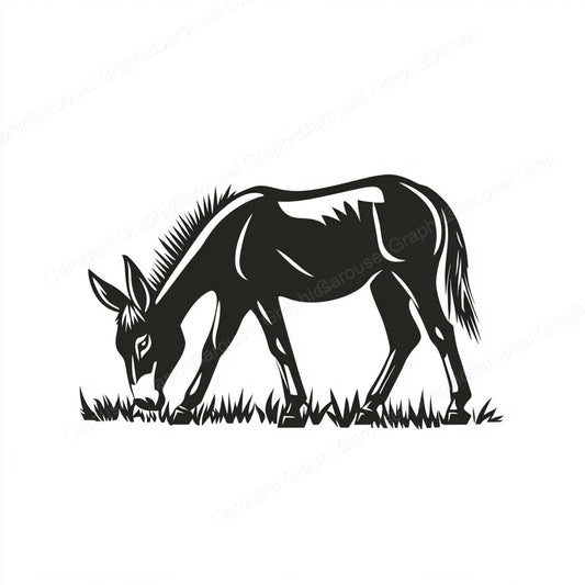 Donkey Vector Graphic preview