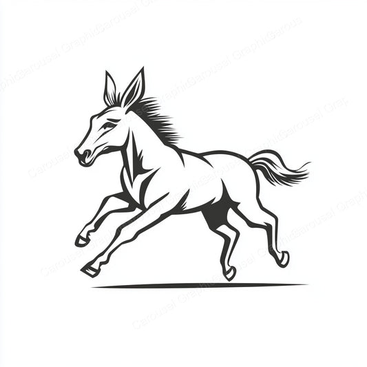 Donkey Vector Graphic preview