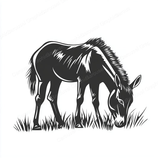 Donkey Vector Graphic preview