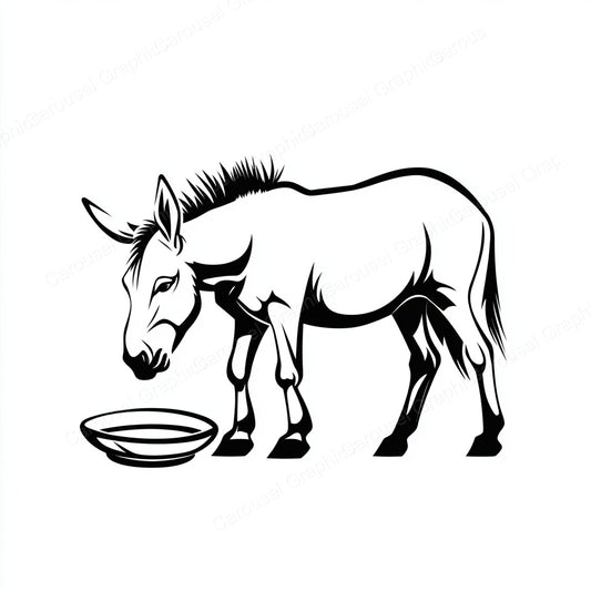 Donkey Vector Graphic preview