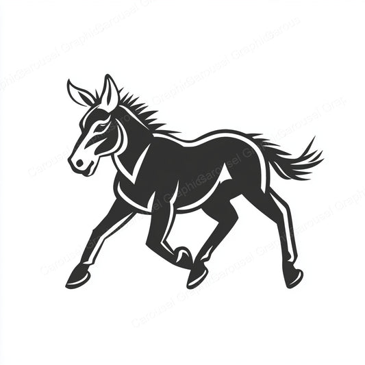 Donkey Vector Graphic preview