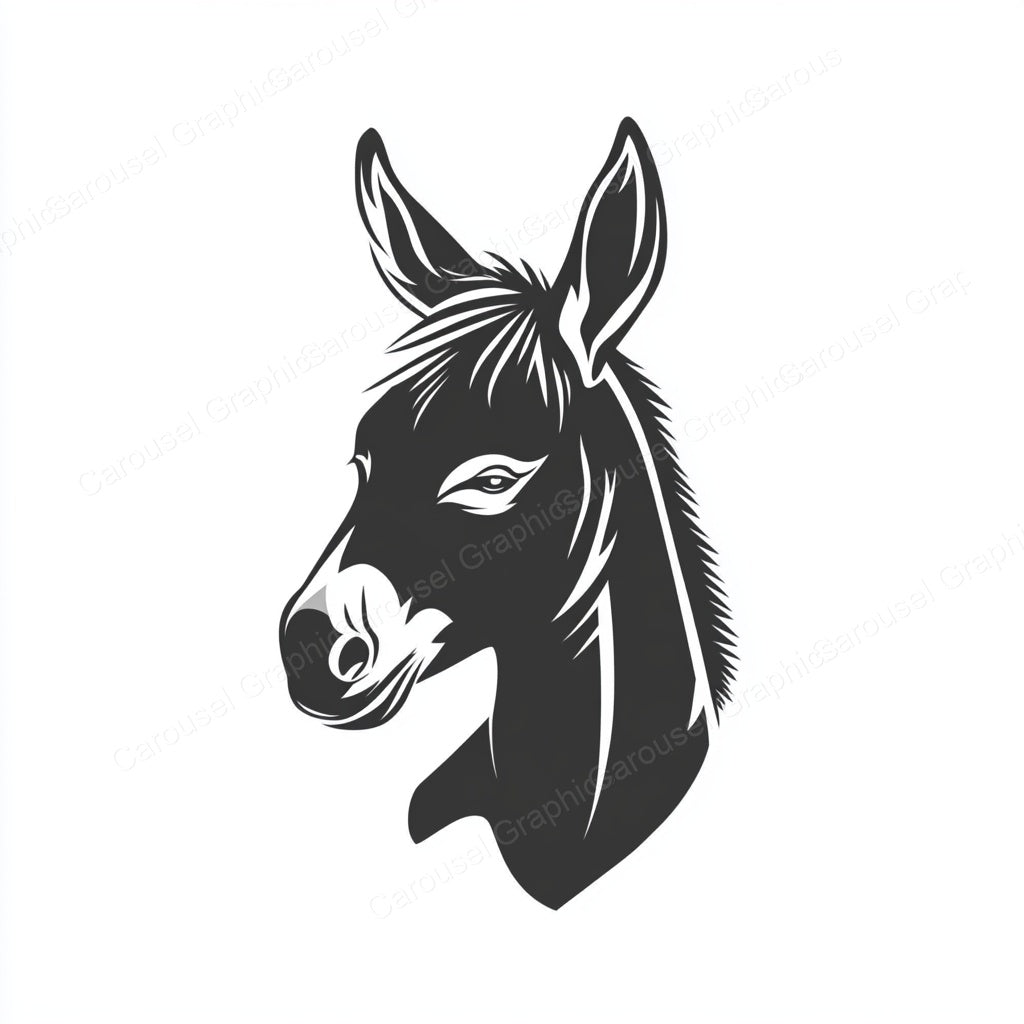 Donkey Vector Graphic preview