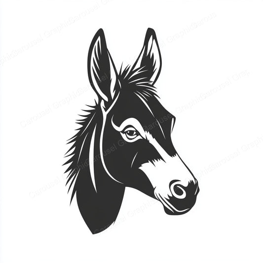 Donkey Vector Graphic preview